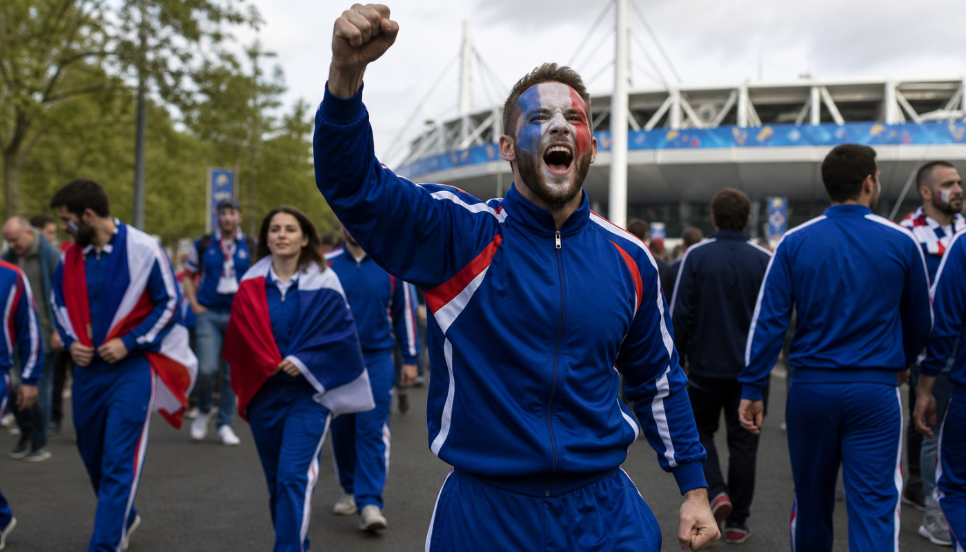 Pourquoi les supporters adoptent-ils le survêtement de leur nation préférée ?